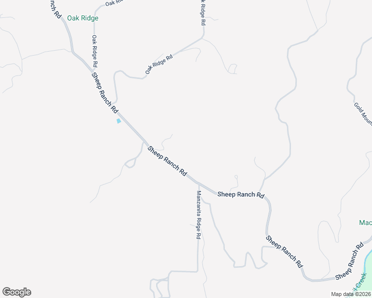 map of restaurants, bars, coffee shops, grocery stores, and more near 9275 Sheep Ranch Road in Mountain Ranch