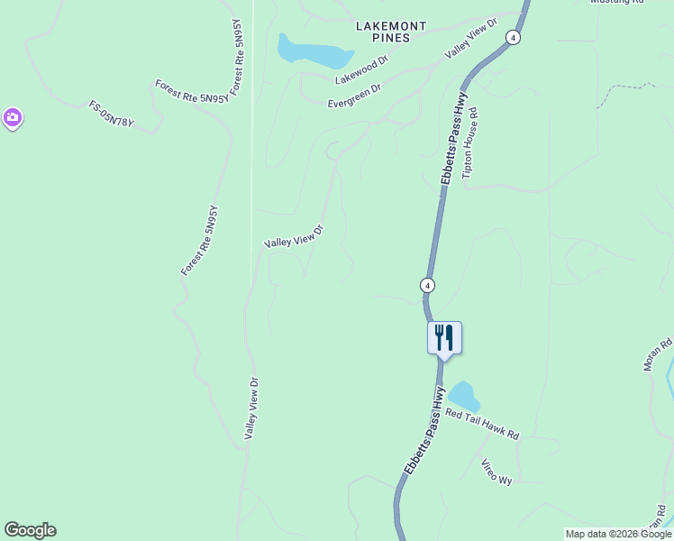 map of restaurants, bars, coffee shops, grocery stores, and more near 3340 Menominee Drive in Arnold
