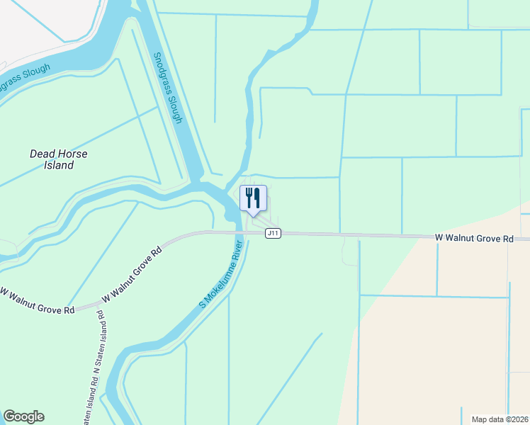 map of restaurants, bars, coffee shops, grocery stores, and more near 14001 West Walnut Grove Road in Walnut Grove