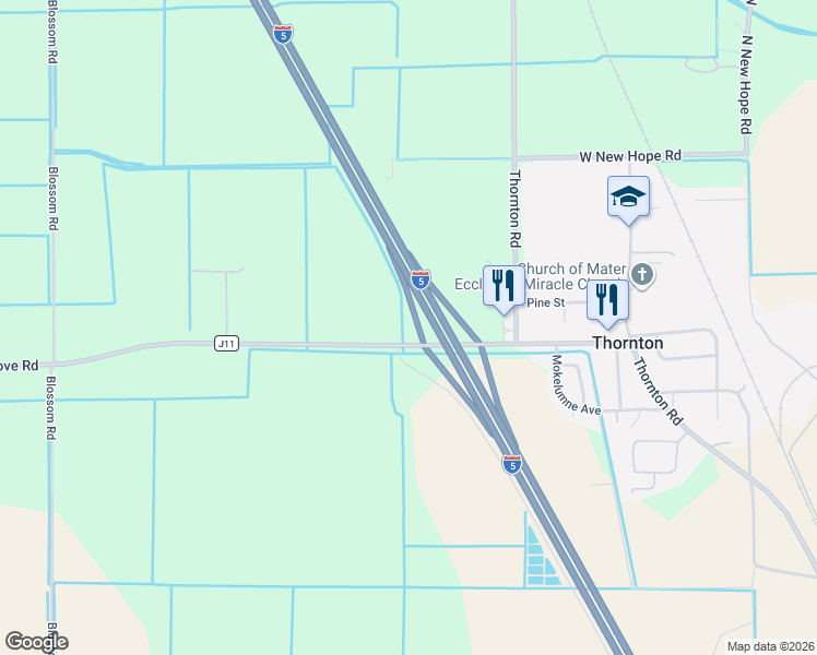 map of restaurants, bars, coffee shops, grocery stores, and more near 9360 West Walnut Grove Road in Thornton