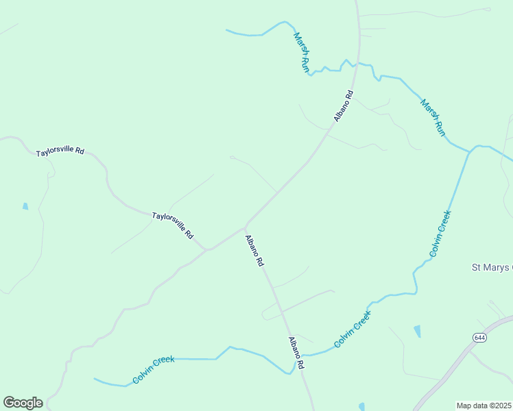 map of restaurants, bars, coffee shops, grocery stores, and more near 13154 Albano Road in Barboursville