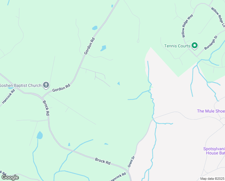 map of restaurants, bars, coffee shops, grocery stores, and more near 8100 Battle Trace Lane in Spotsylvania