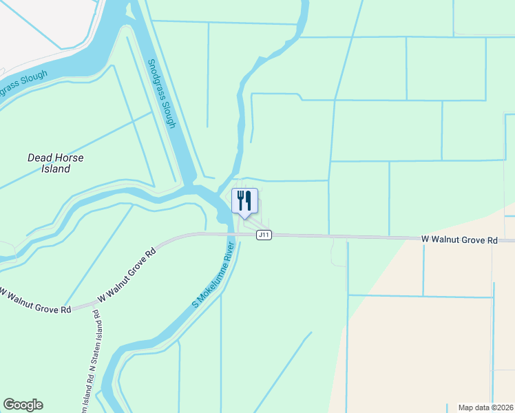 map of restaurants, bars, coffee shops, grocery stores, and more near 13921 West Walnut Grove Road in Walnut Grove