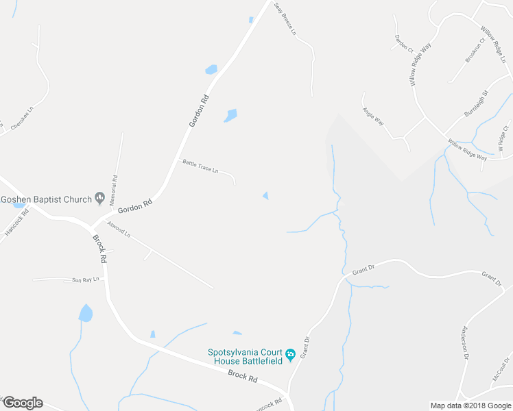 map of restaurants, bars, coffee shops, grocery stores, and more near 8100 Battle Trace Lane in Spotsylvania