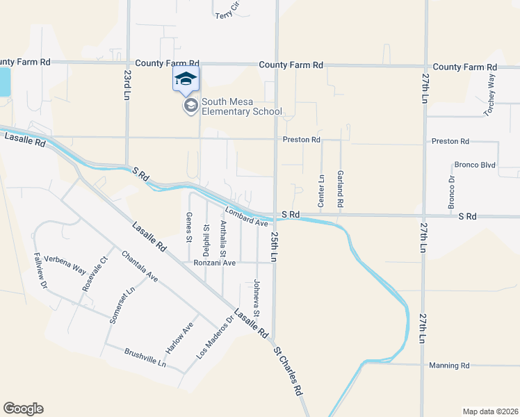 map of restaurants, bars, coffee shops, grocery stores, and more near 24727 South Road in Pueblo