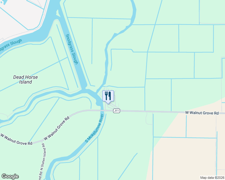 map of restaurants, bars, coffee shops, grocery stores, and more near 13921 West Walnut Grove Road in Walnut Grove