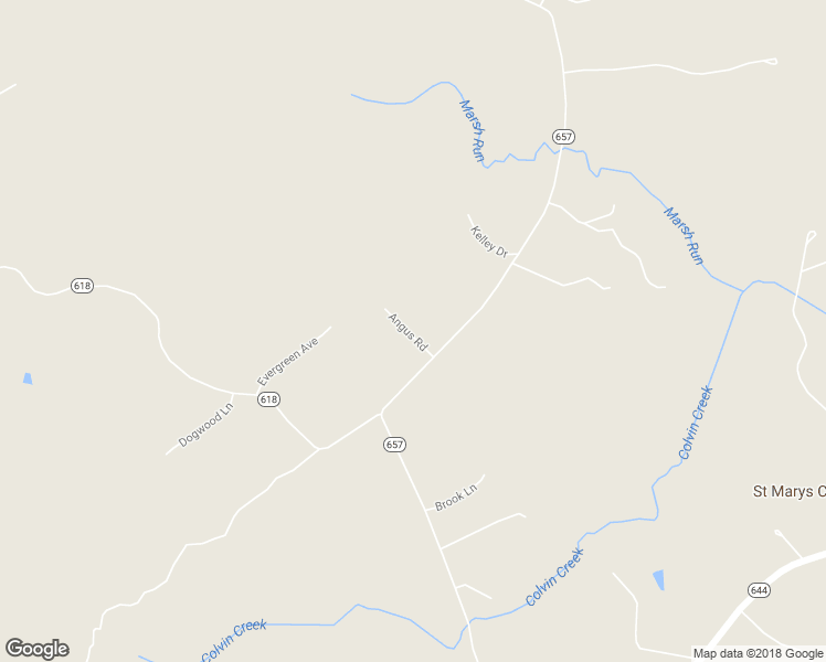 map of restaurants, bars, coffee shops, grocery stores, and more near 3319 Angus Road in Barboursville