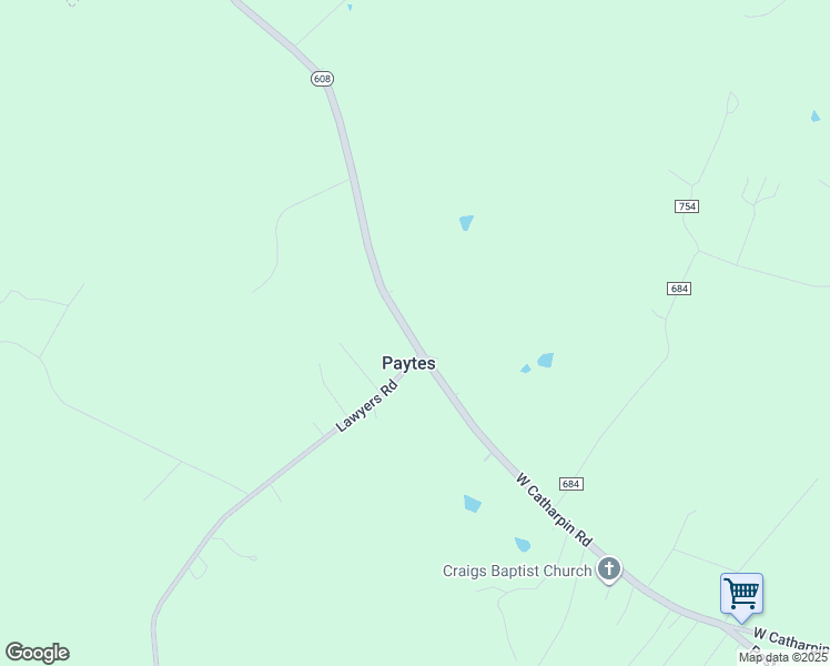 map of restaurants, bars, coffee shops, grocery stores, and more near 14333 West Catharpin Road in Spotsylvania