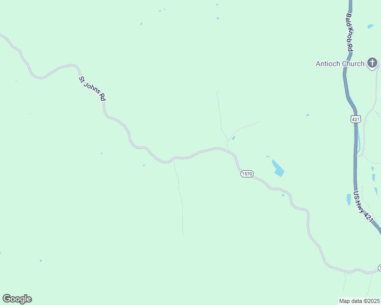 map of restaurants, bars, coffee shops, grocery stores, and more near 1275 Saint Johns Road in Frankfort