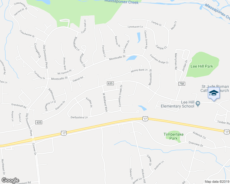map of restaurants, bars, coffee shops, grocery stores, and more near 4012 Englandtown Rd in Fredericksburg