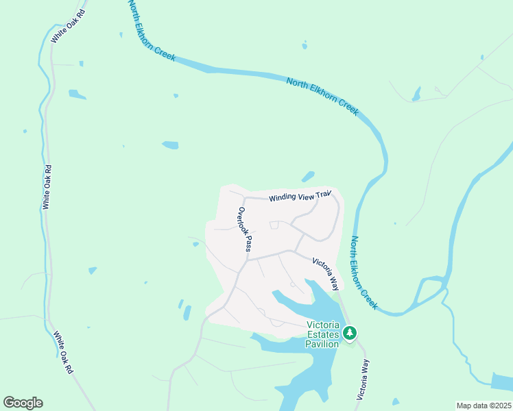 map of restaurants, bars, coffee shops, grocery stores, and more near 144 Winding View Trail in Georgetown