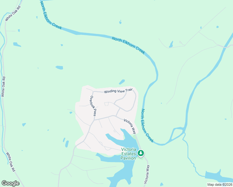 map of restaurants, bars, coffee shops, grocery stores, and more near 104 Fallen Leaf Trail in Georgetown