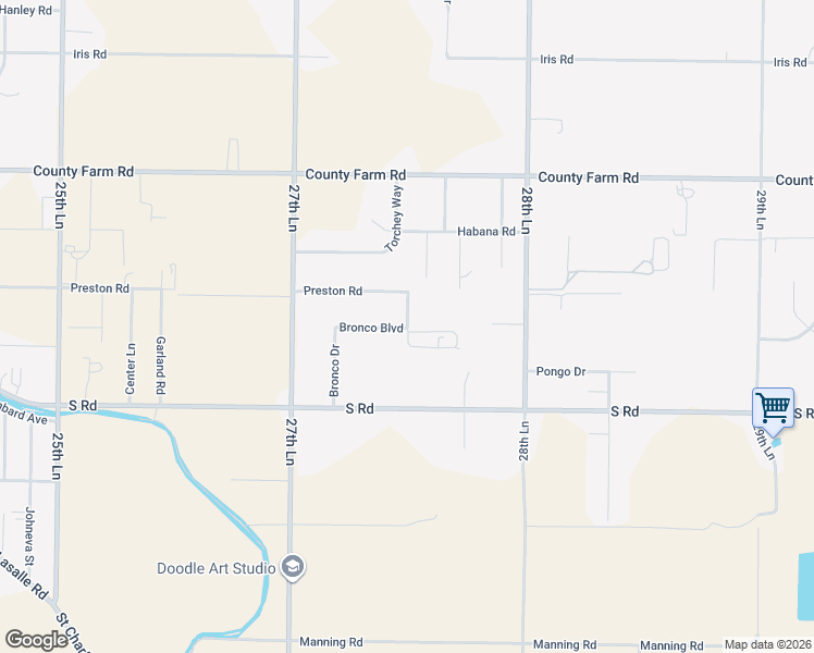map of restaurants, bars, coffee shops, grocery stores, and more near 27422 Alana Dr in Pueblo