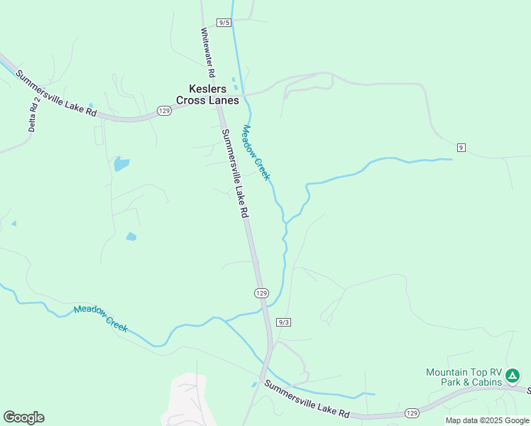 map of restaurants, bars, coffee shops, grocery stores, and more near 5762 Summersville Lake Road in Summersville