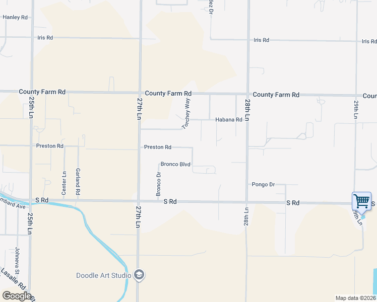 map of restaurants, bars, coffee shops, grocery stores, and more near 1536-27422 Alana Dr in Pueblo