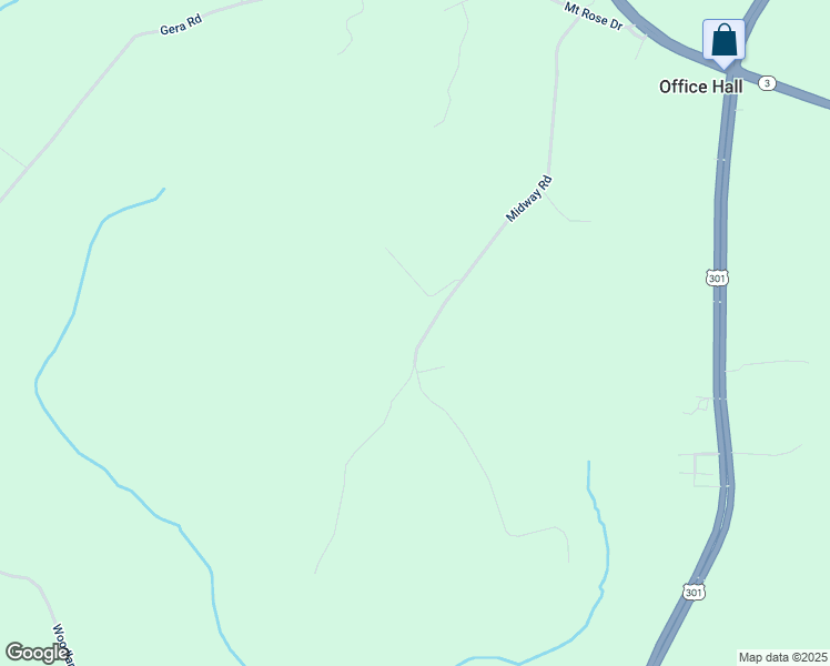 map of restaurants, bars, coffee shops, grocery stores, and more near 13200 Midway Road in King George