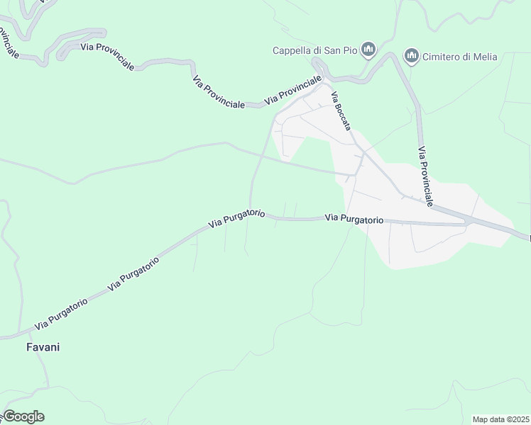 map of restaurants, bars, coffee shops, grocery stores, and more near 60 Via Purgatorio in Melia