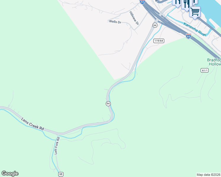 map of restaurants, bars, coffee shops, grocery stores, and more near in 