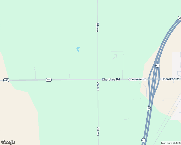 map of restaurants, bars, coffee shops, grocery stores, and more near 672 Cherokee Road in Inman