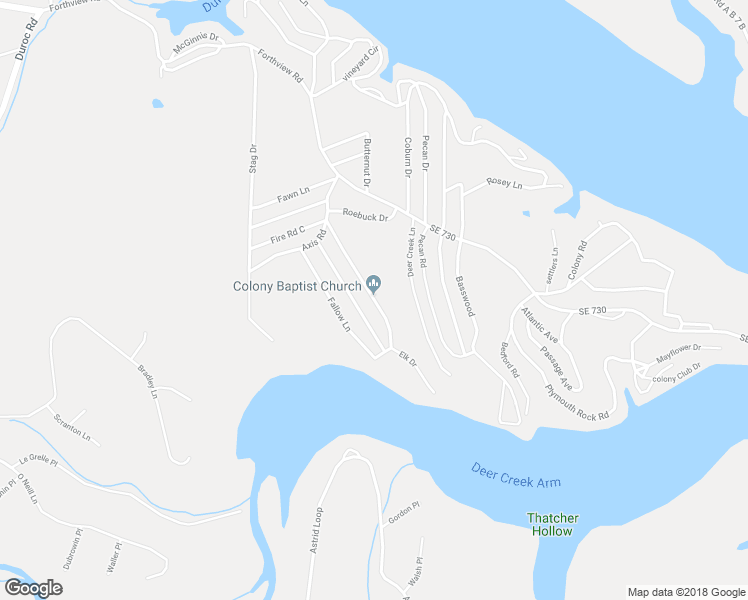map of restaurants, bars, coffee shops, grocery stores, and more near Elk Drive in Edwards