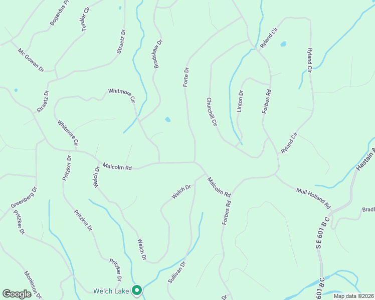 map of restaurants, bars, coffee shops, grocery stores, and more near Forte Drive in Edwards