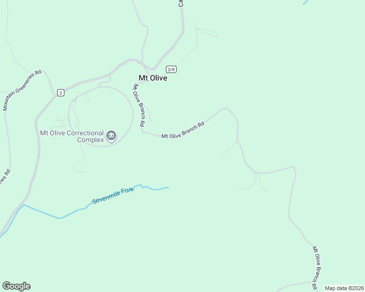 map of restaurants, bars, coffee shops, grocery stores, and more near 5313 Mount Olive Branch Road in Gauley Bridge