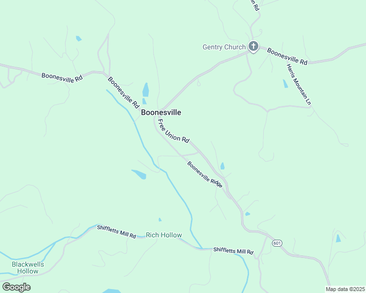 map of restaurants, bars, coffee shops, grocery stores, and more near 7230 Free Union Road in Free Union