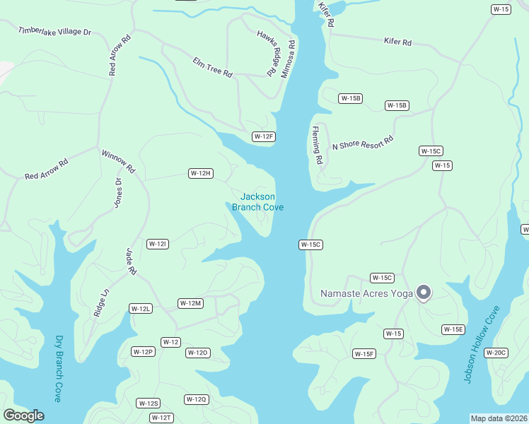 map of restaurants, bars, coffee shops, grocery stores, and more near 66 Lake Road in Eldon