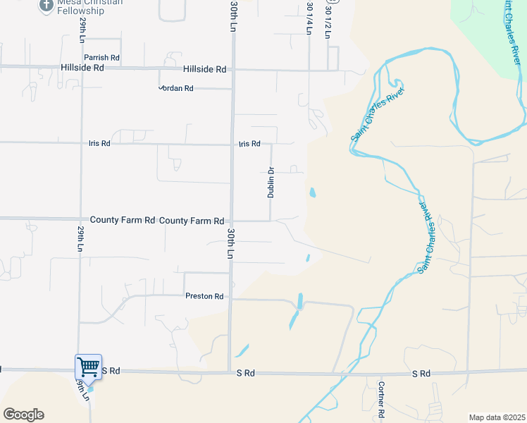 map of restaurants, bars, coffee shops, grocery stores, and more near 1369 Dublin Drive in Pueblo