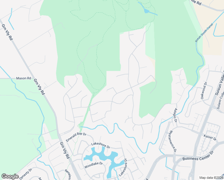 map of restaurants, bars, coffee shops, grocery stores, and more near 5323 Laurel Ridge Court in Fairfield