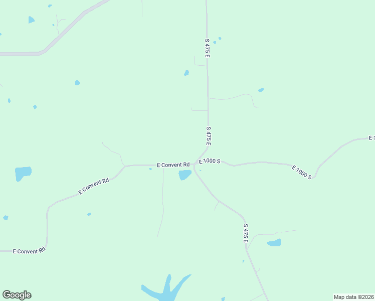 map of restaurants, bars, coffee shops, grocery stores, and more near 9915 South 475 East in Ferdinand