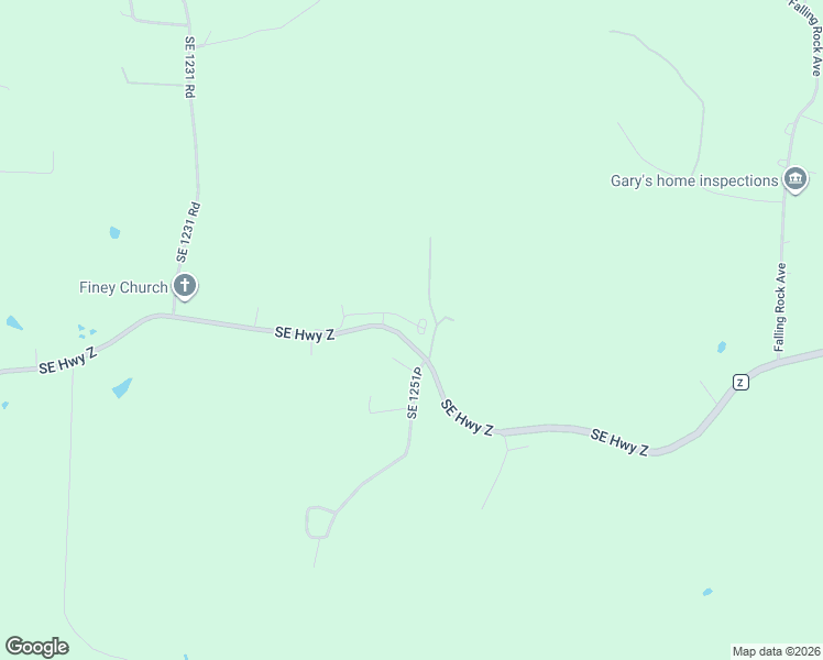 map of restaurants, bars, coffee shops, grocery stores, and more near 1242-1248 Southeast Highway Z in Deepwater