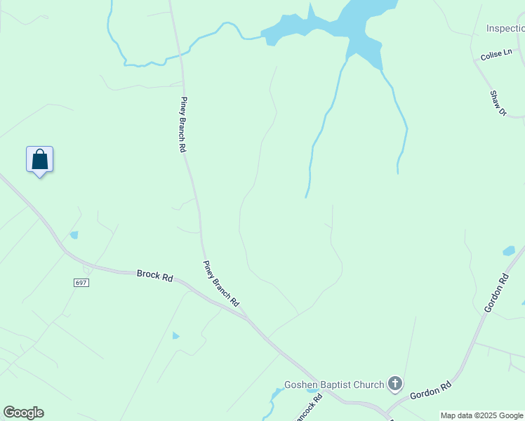 map of restaurants, bars, coffee shops, grocery stores, and more near 10101 Shawnee Lane in Spotsylvania Courthouse