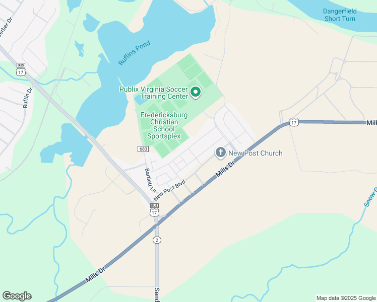 map of restaurants, bars, coffee shops, grocery stores, and more near 10006 World Cup Drive in Fredericksburg