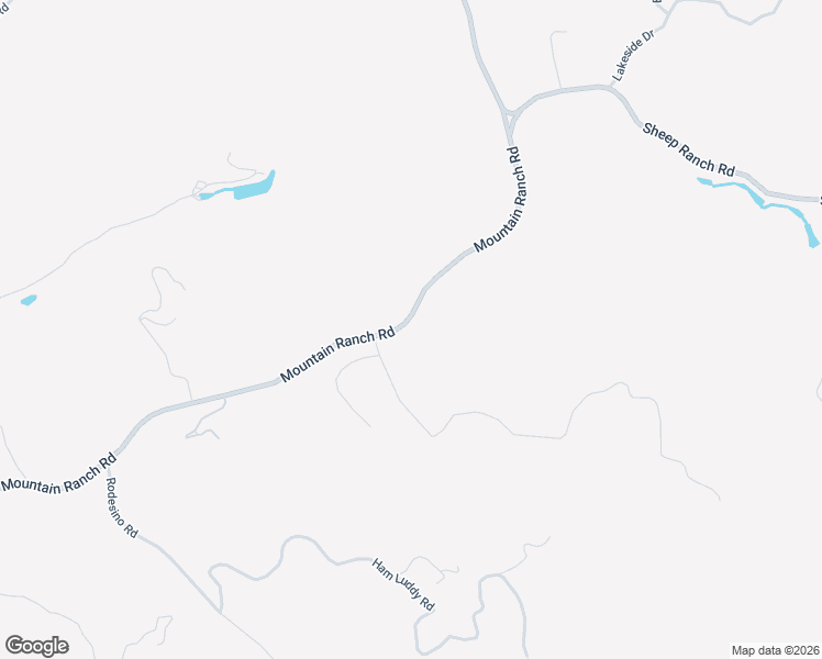 map of restaurants, bars, coffee shops, grocery stores, and more near 9307 Sun Road in Mountain Ranch