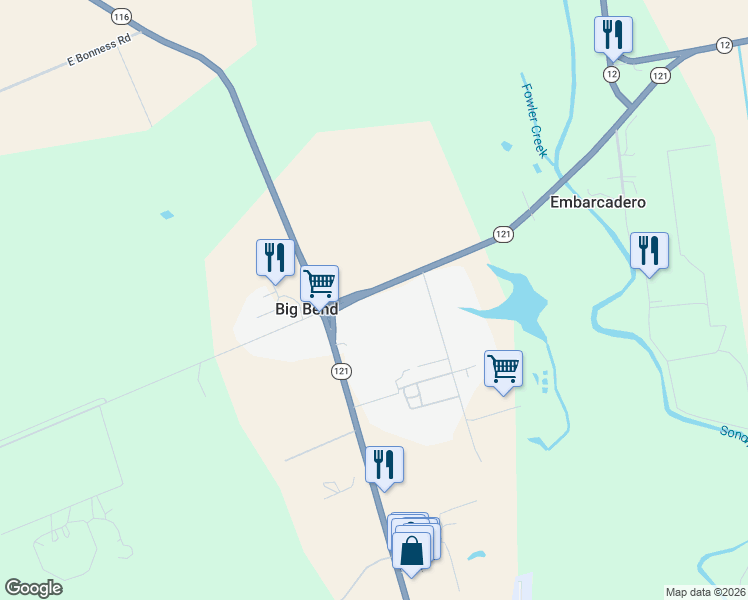 map of restaurants, bars, coffee shops, grocery stores, and more near 27 Fremont Drive in Sonoma