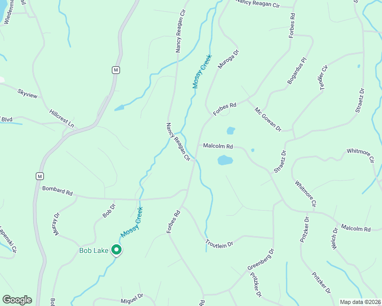 map of restaurants, bars, coffee shops, grocery stores, and more near Nancy Reagan Circle in Edwards