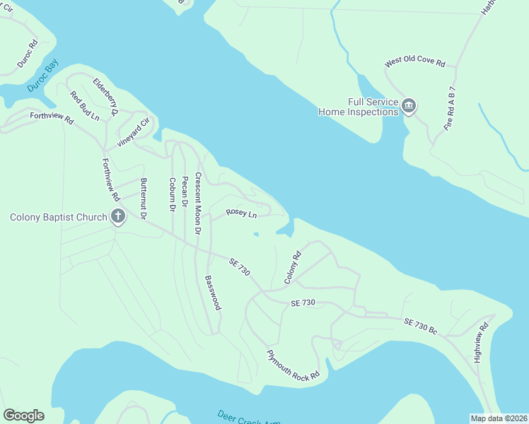 map of restaurants, bars, coffee shops, grocery stores, and more near Cherry Lane in Benton