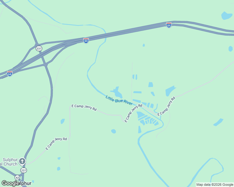 map of restaurants, bars, coffee shops, grocery stores, and more near 644 East Camp Jerry Road in English