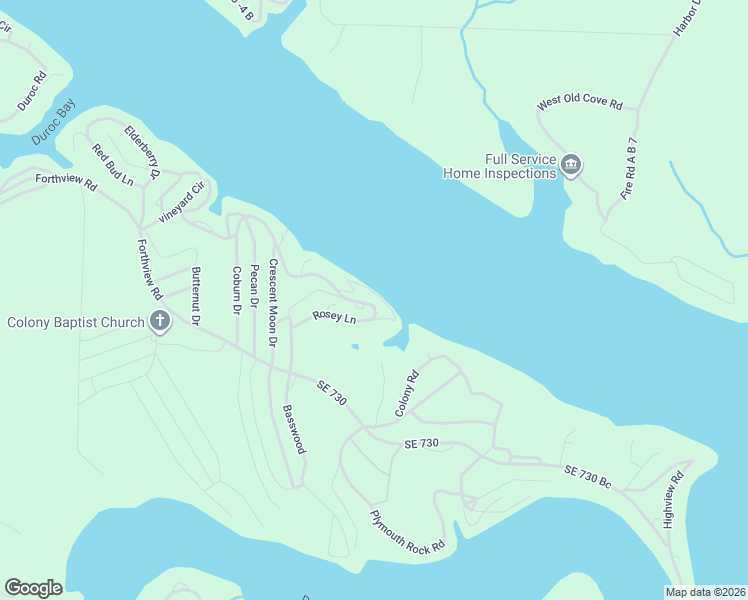 map of restaurants, bars, coffee shops, grocery stores, and more near 30601-30699 Knotty Lane in Edwards