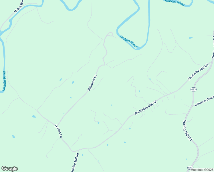 map of restaurants, bars, coffee shops, grocery stores, and more near 169 Kellwood Lane in Staunton
