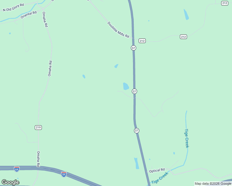 map of restaurants, bars, coffee shops, grocery stores, and more near 27198 Indiana 37 in Indiana