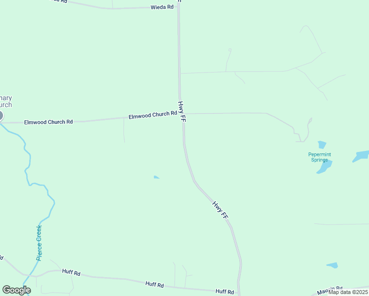 map of restaurants, bars, coffee shops, grocery stores, and more near 7809 Highway FF in Grubville