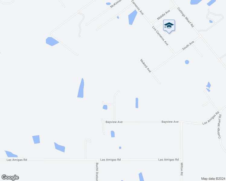 map of restaurants, bars, coffee shops, grocery stores, and more near 1158 Bayview Avenue in Napa