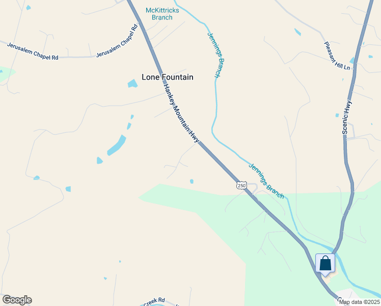 map of restaurants, bars, coffee shops, grocery stores, and more near 328 Hanky Mountain Highway in Churchville