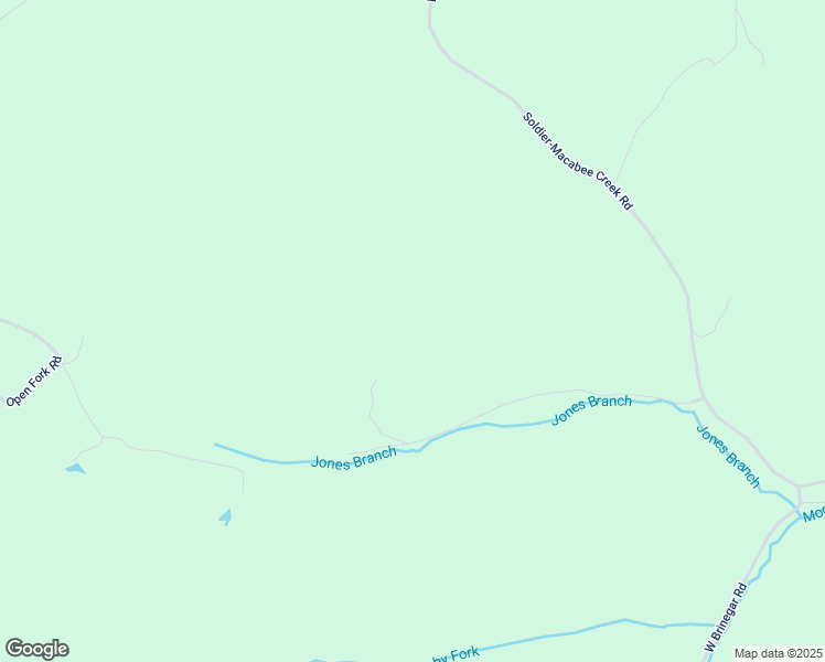 map of restaurants, bars, coffee shops, grocery stores, and more near Jones Branch in Olive Hill