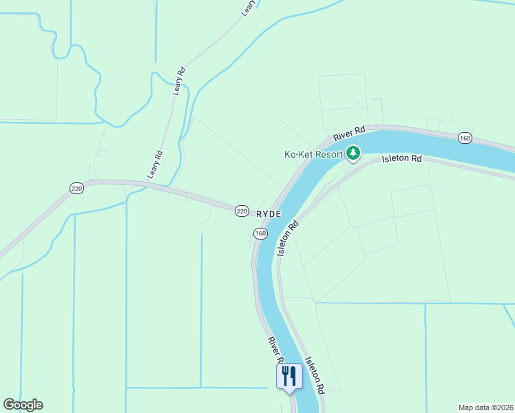 map of restaurants, bars, coffee shops, grocery stores, and more near in Ryde