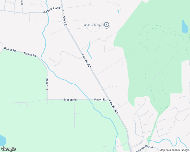 map of restaurants, bars, coffee shops, grocery stores, and more near 4064 Green Valley Road in Fairfield