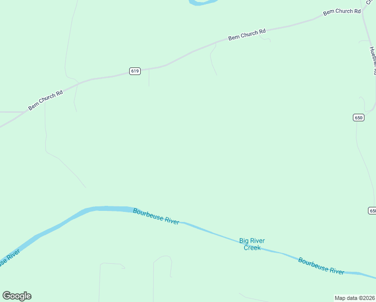 map of restaurants, bars, coffee shops, grocery stores, and more near 1802 Bem Church Road in Owensville