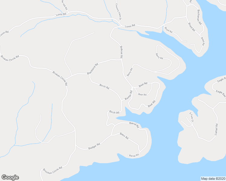 map of restaurants, bars, coffee shops, grocery stores, and more near Birch Road in Stover